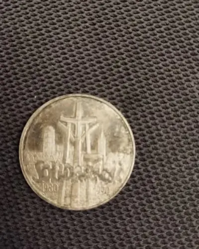 Moneta Solidarność 100 000 zł — praca Agnieszka, Gdańsk
