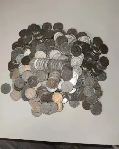 Monety PRL, różne. 1 zł, 2 zł, 10 zł, 10 gr, 20 gr. — praca Rafał, Łódź