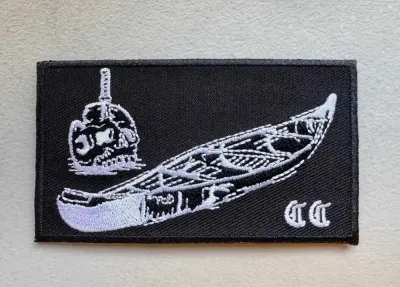 Naszywka Forward Observations Group Canoe Club Embroidered Patch 2x3 — praca Joanna, Warszawa