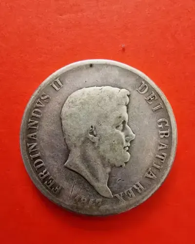 Neapol 120 grani 1847 srebro — praca Łukasz, Wrocław