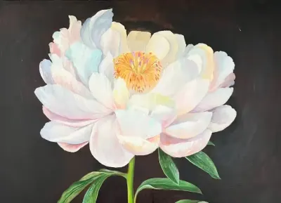 Obraz, olej na płótnie 50x65 — praca Jana, Wrocław