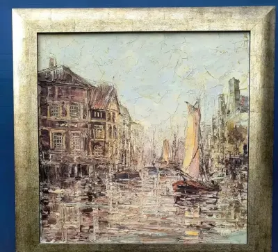 Obraz olejny Henryka Włocha — praca Błażej, Wrocław