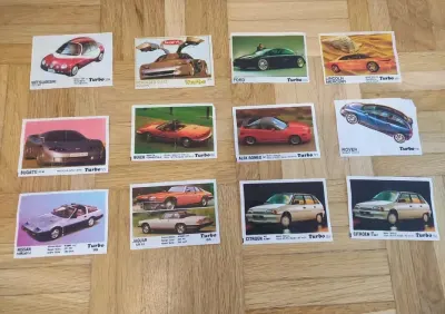 Obrazki z gumy Turbo lata 90 — praca Jakub, Warszawa