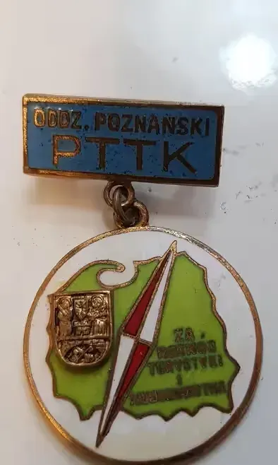 odznaka PTTK oddz. poznański — praca Przemek, Poznań