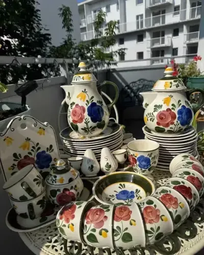 Ogromny serwis Villeroy & Boch Bauernblume vintage (Ponad 60 el.) unikat — praca deltaoreh, Poznań