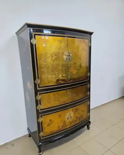 Orientalna szafa / barek w stylu chińskim – unikat — praca Antiko, Warszawa