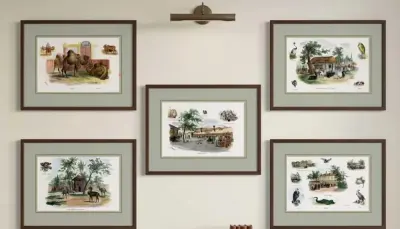 Oryginalne Litografie 1860 r, Albert Adam. Ręcznie Kolorowane. Paryż — praca Wojciech, Warszawa