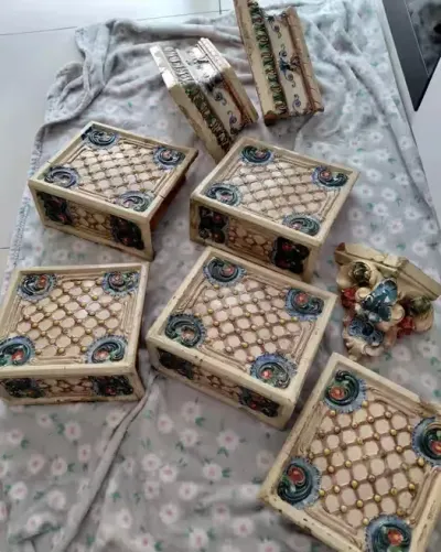 Oryginalne prześliczne kafle ceramiczne. — praca Gosia B, Kraków