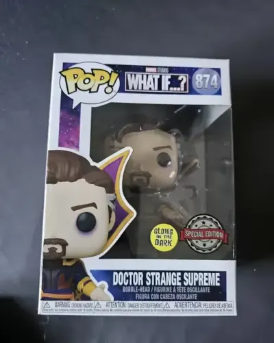 Oryginalny Funko pop Doctor Strange Supreme 874 Glow in the dark — praca Andrzej, Poznań