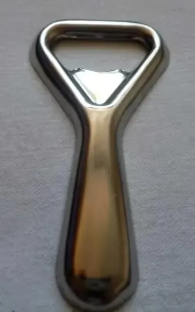 Pamiątki PRL - metalowy otwieracz do butelek - (8 cm) — praca Wintorez, Gdańsk