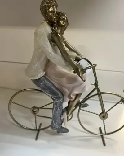 Para Na Rowerze Metaloplastyka — praca Mirosław, Gdańsk