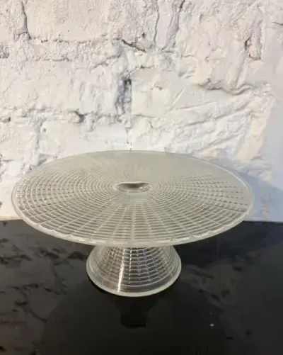 Patera Owocarka Patera na nóżce – Huta Hortensja (model H22-1) — praca WKM, Warszawa