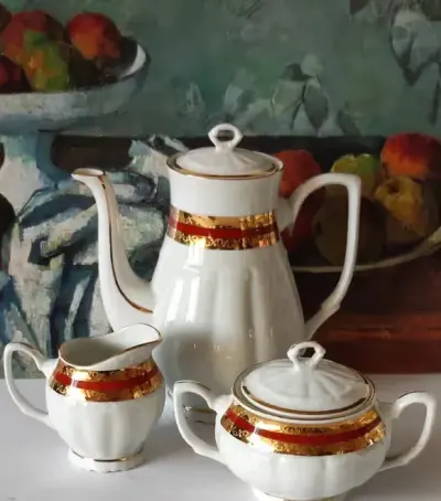 Piękna stara porcelana Bogucice kolekcje vintage — praca Marzena, Kraków