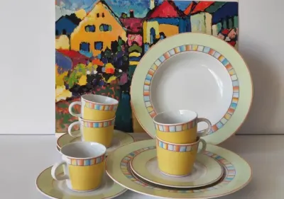 Piękna stara porcelana filiżanki kolekcje LIA VIE — praca Marzena, Kraków