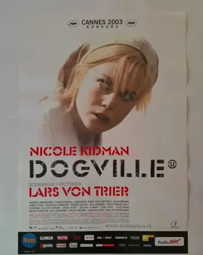 Plakat filmowy oryginalny - Dogville — praca Bartłomiej, Kraków