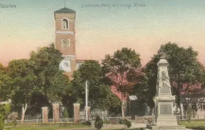 Pocztówki z Pleszewa 6 szt. reprint (pocztówka, Pleszew) — praca Jerzy, Poznań