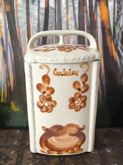 Pojemnik na cukier piękny stary porcelit — praca Marzena, Kraków