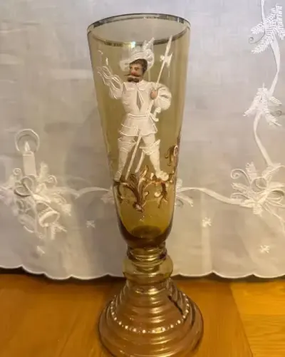 Pokal kielich Fritz Heckert Petersdorf Piechowice — praca piotr, Wrocław