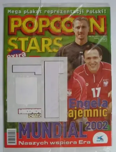 Polska - plakat poster - MŚ 2002 Korea Japonia - mundial reprezentacja — praca Lon-Nol, Łódź