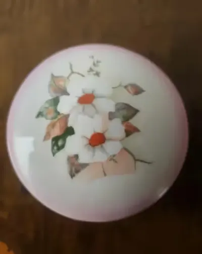 Porcelana Ćmielów puzderko szkatułka kolekcja PRL — praca Beata, Kraków