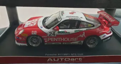 porsche cup 911 autoart 1:18 penthouse — praca maciej, Łódź