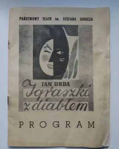 Programy teatralne JARACZ Łódź Igraszki z diabłem / Bajka o krasnoludkach... — praca Bartosz, Łódź