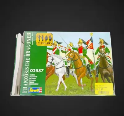 Revell figurki 02587 Francuscy Dragoni 1:72 Napoleon J6/021631 — praca PROFIT-STAT, Warszawa