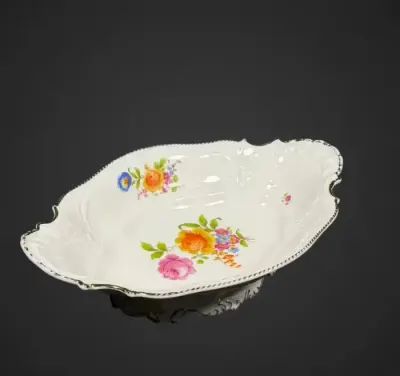Rosenthal sanssouci kosz na chleb owoce kolorowe kwiaty B5/101906 — praca PROFIT-STAT, Warszawa