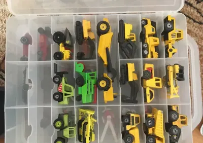 Siku Matchbox Majorette koparka ciągnik wózek widłowy — praca Paweł, Wrocław