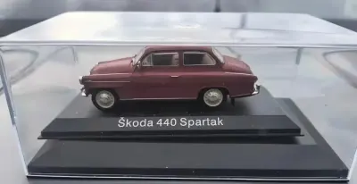 Skoda 440 Spartak model 1 43 — praca Rafał, Kraków