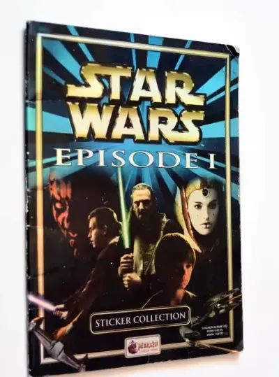 Star Wars Episode I Sticker Collection 3/99  134 naklejki | Album na naklejki Kolekcjonerstwo Gwiezdne Wojny — praca RIIDII, Wrocław