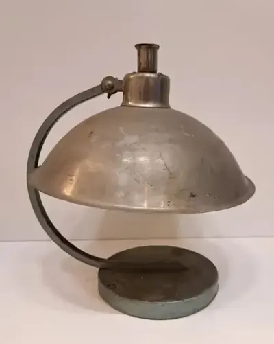 Stara LAMPKA LAMPA grzewcza 70' słoneczko sygnowana PRL vintage retro FSE FSO? — praca antykizestrychu, Łódź
