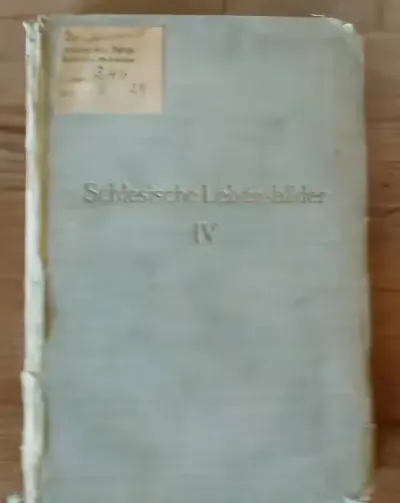 Stara niemiecka książka breslau z 1931r — praca WALDEK, Wrocław
