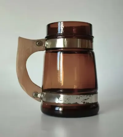 Stary vintage retro Szwedzki Kufel do piwa — praca Nadzia, Gdańsk
