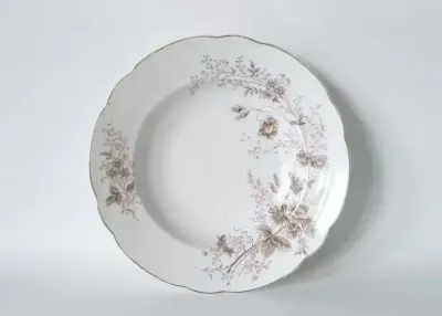 Talerz głęboki Carlsbad XIX wiek porcelana AK Carlsbad malowany — praca retrogabinet, Poznań