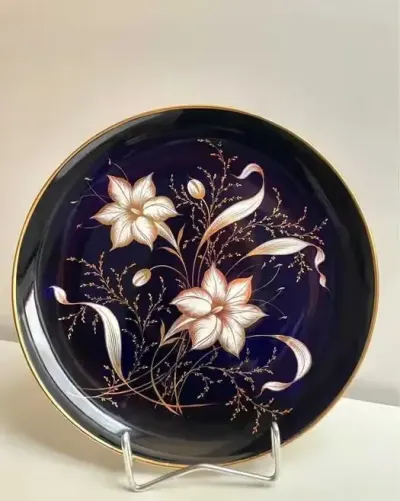 Talerz ścienny "Chodzież", 31 cm, lata 50/60. PRL, vintage — praca Justyna, Gdańsk