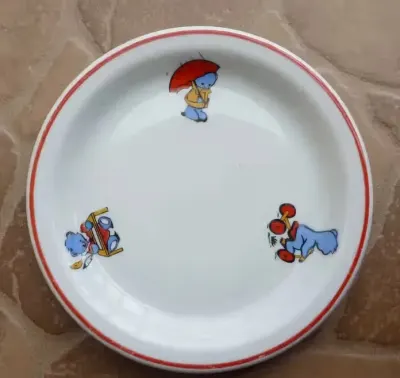 talerzyk dla dziecka - Rykoff Sexton - Lubiana - porcelana dziecięca — praca Aleksander, Gdańsk