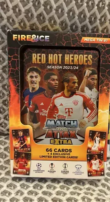 Topps Fire 2024/25 Tin — praca MarekT, Poznań