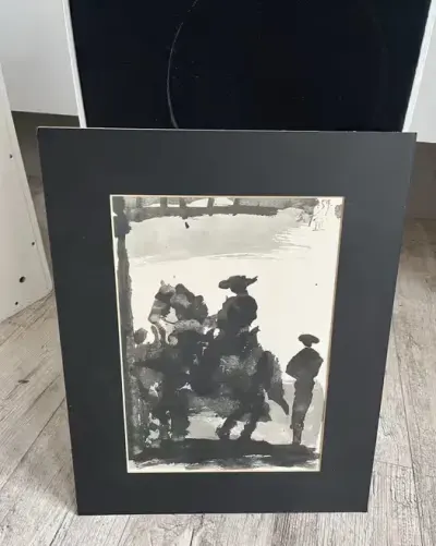 Toros Y Torreros Fotolitografia pablo picasso 1961r oryginał — praca Tomek, Gdańsk
