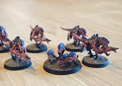 Tyranid Termagants Warhammer 40k — praca Mateusz, Wrocław