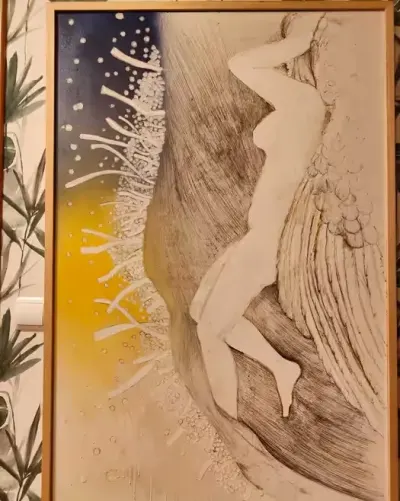 "Uriel" obraz na płótnie — praca Hanna, Kraków