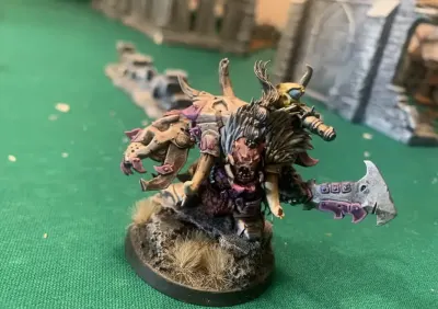 Warhammer 40k Orks Beastboss wh40k — praca Jakub, Gdańsk