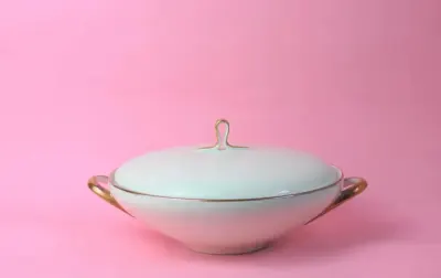 waza porcelana Bawaria eschenbach złoto retro vintage — praca Agnieszka, Poznań