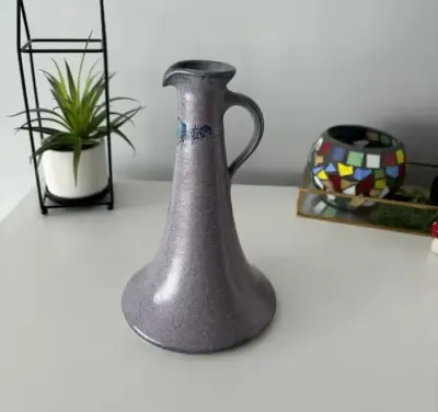 Wazon flakon ceramiczny Germany sygnowany retro vintage jak NOWY — praca Anna, Kraków
