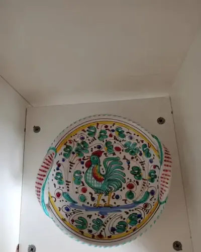 Włoska ceramiczna miska — praca orginalna13, Łódź