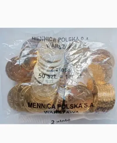 Worek menniczy 2 złote - 2008 - Sokół wędrowny — praca Tomasz, Kraków
