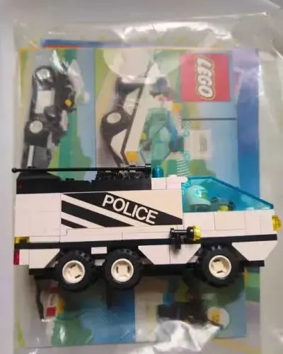 Wóz Polica Kartonik Instrukcja lego 6430 Police Radiowóz System — praca m&m, Wrocław