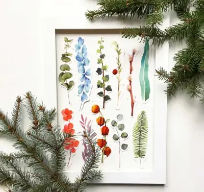 Zestaw (58 sztuk) do scrapbookingu DIY Vintage bullet journal zakładki — praca Ania, Poznań