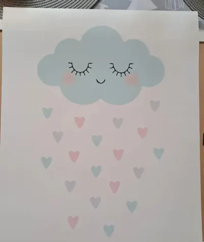 Plakat bez ramki 40x50 cm — praca Monika, Kraków