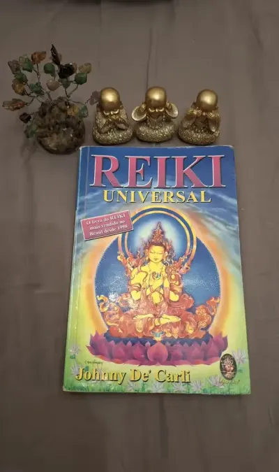 Zestaw Reiki – książka + figurki Buddy + drzewko z kamieni — praca Marz, Kraków